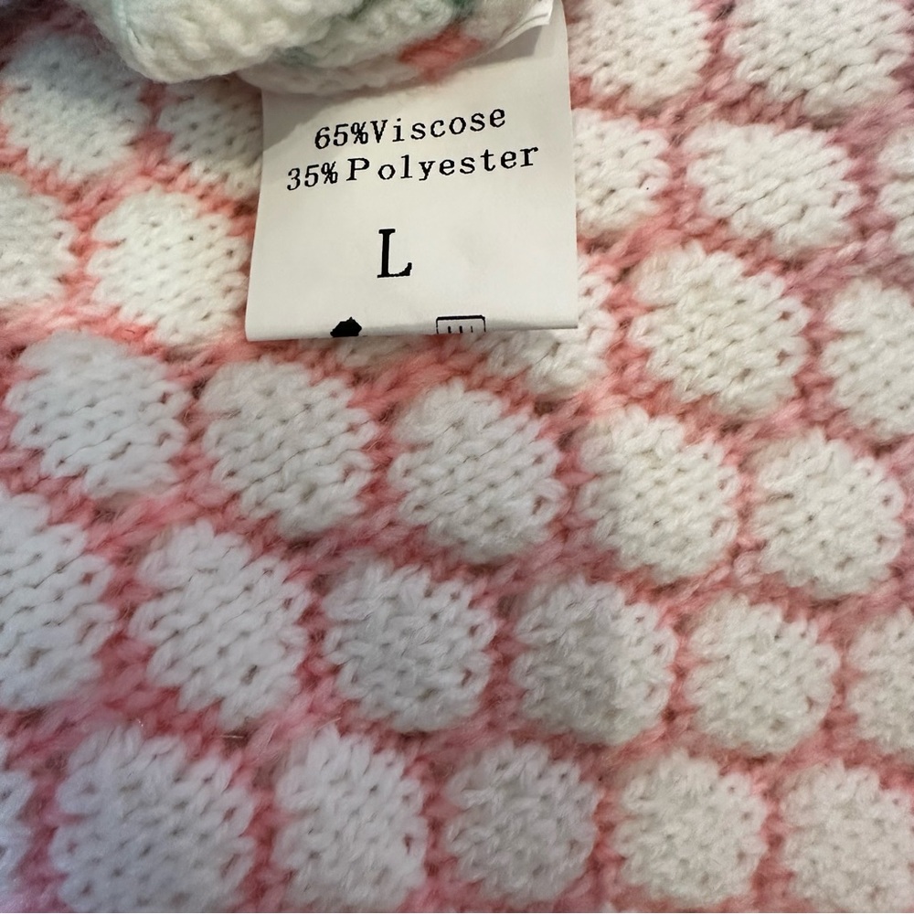 Multicolor Button-Up Women's Sweater - Picture 6 of 8